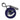 Vancouver Canucks Round Bag Tag - Blue