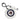 Winnipeg Jets Round Bag Tag - White